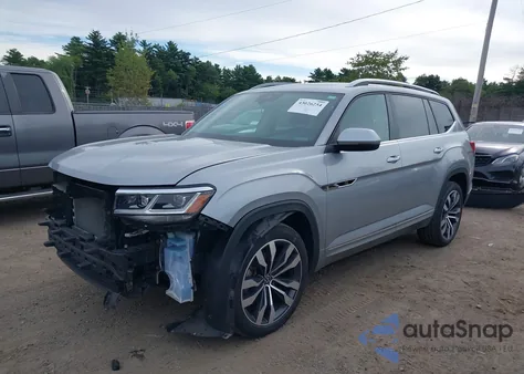 2021 Volkswagen Atlas 3.6L V6 Sel R-Line from USA, damaged, VIN 1V2SR2CA4MC547659